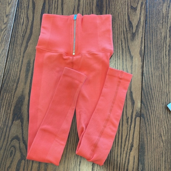 FP Movement Orange NWOT Leggings - Picture 2 of 5